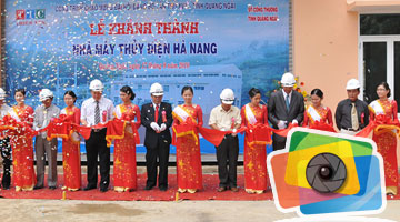 Lễ khánh thành thủy điện Hà Nang