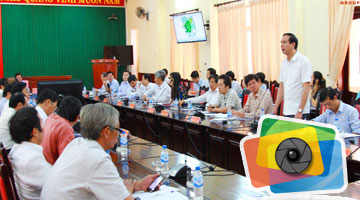 Thiên Tân Group họp báo cáo Tỉnh Ủy về dự án Công viên Thiên Bút và Đô thị sinh thái Thiên Tân